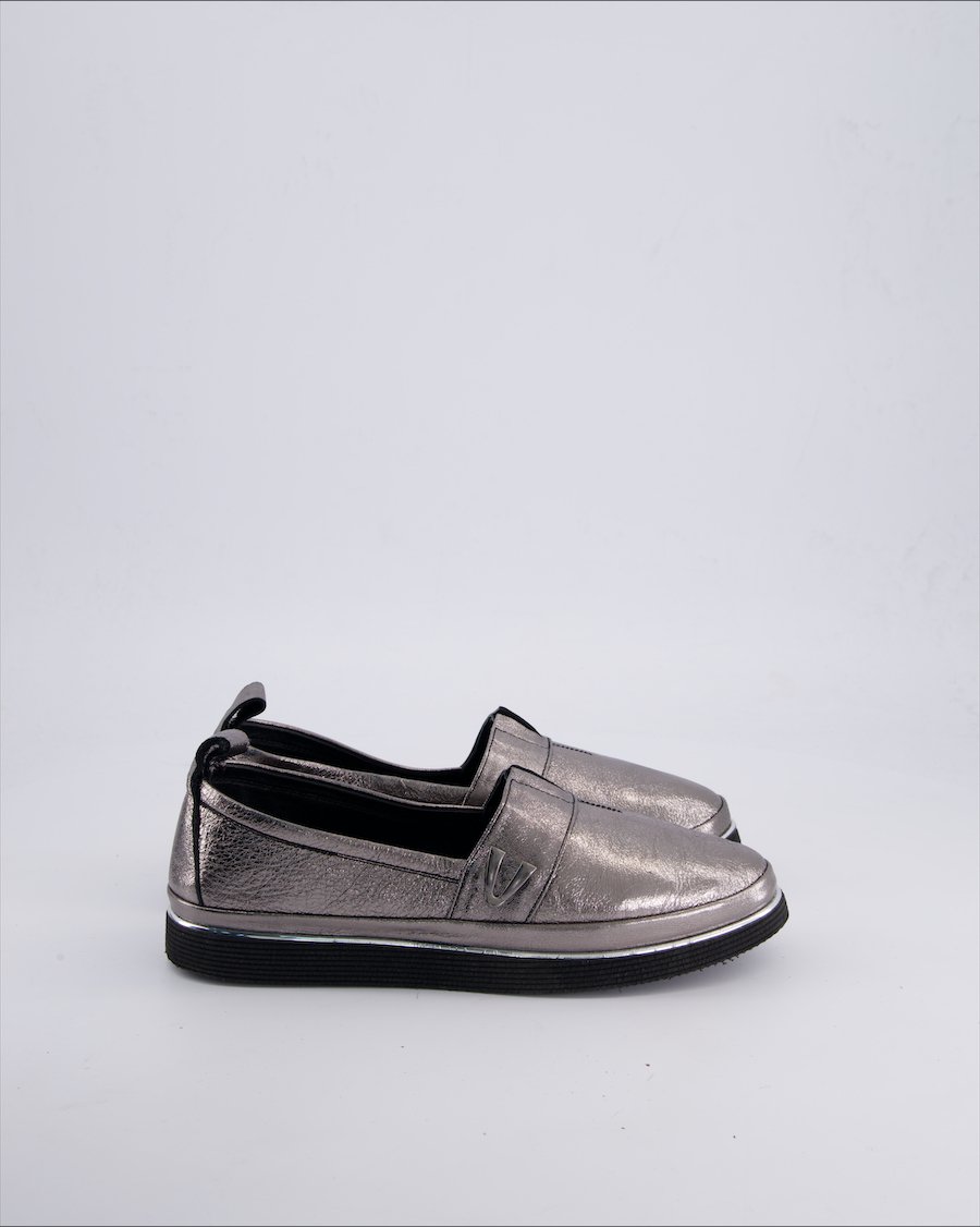 Estile Shoes Leather Silver 38 EU