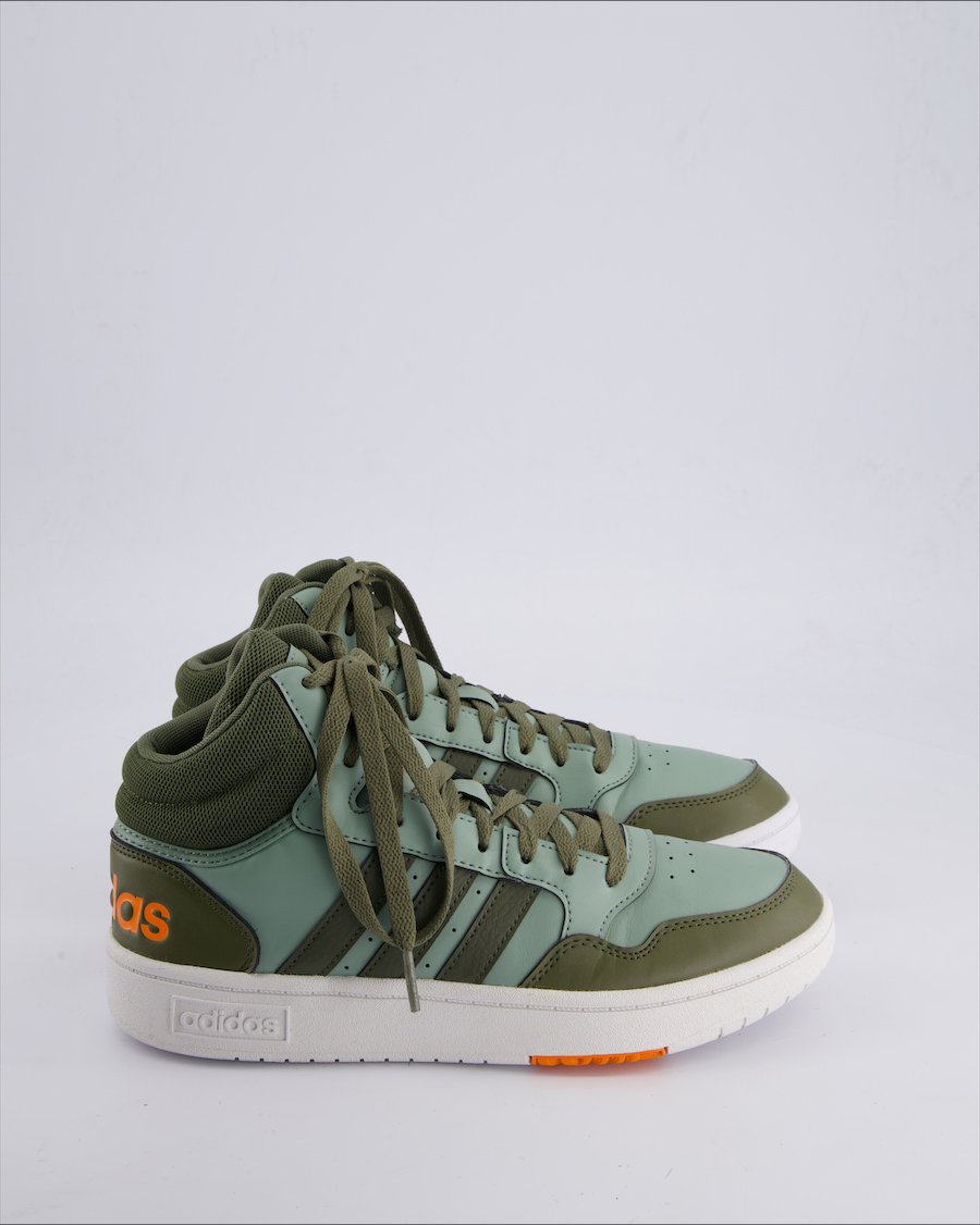 Adidas Trainers Leather Green 40 EU