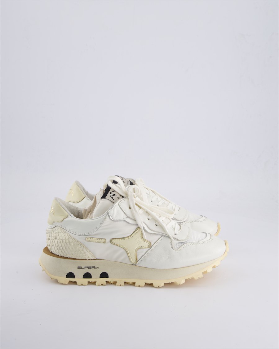 Ama Brand Trainers Leather White 38 EU