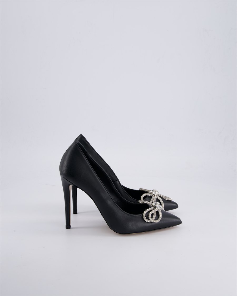 Barca Heels Leather Black 35 EU