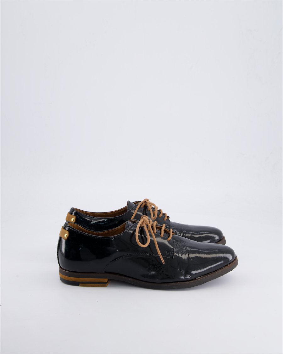 Varese Shoes Leather Black 37 EU