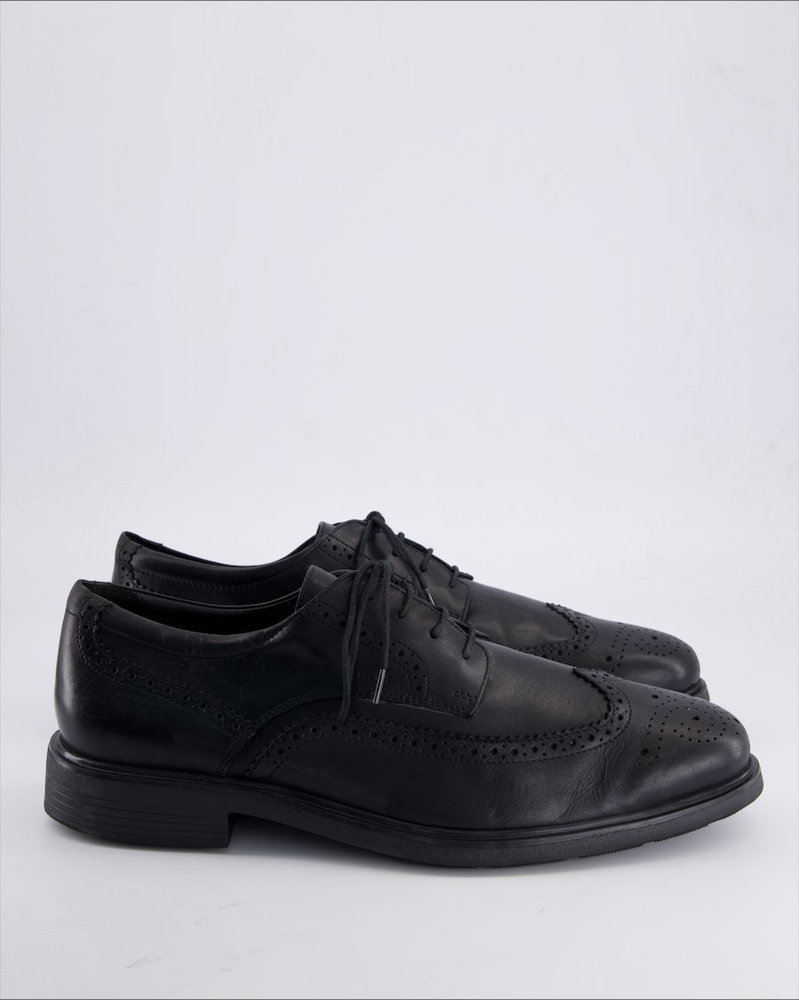 Geox Shoes Leather Black 46 EU