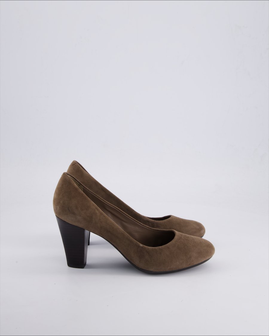 Geox Heels Suede Brown 38 EU