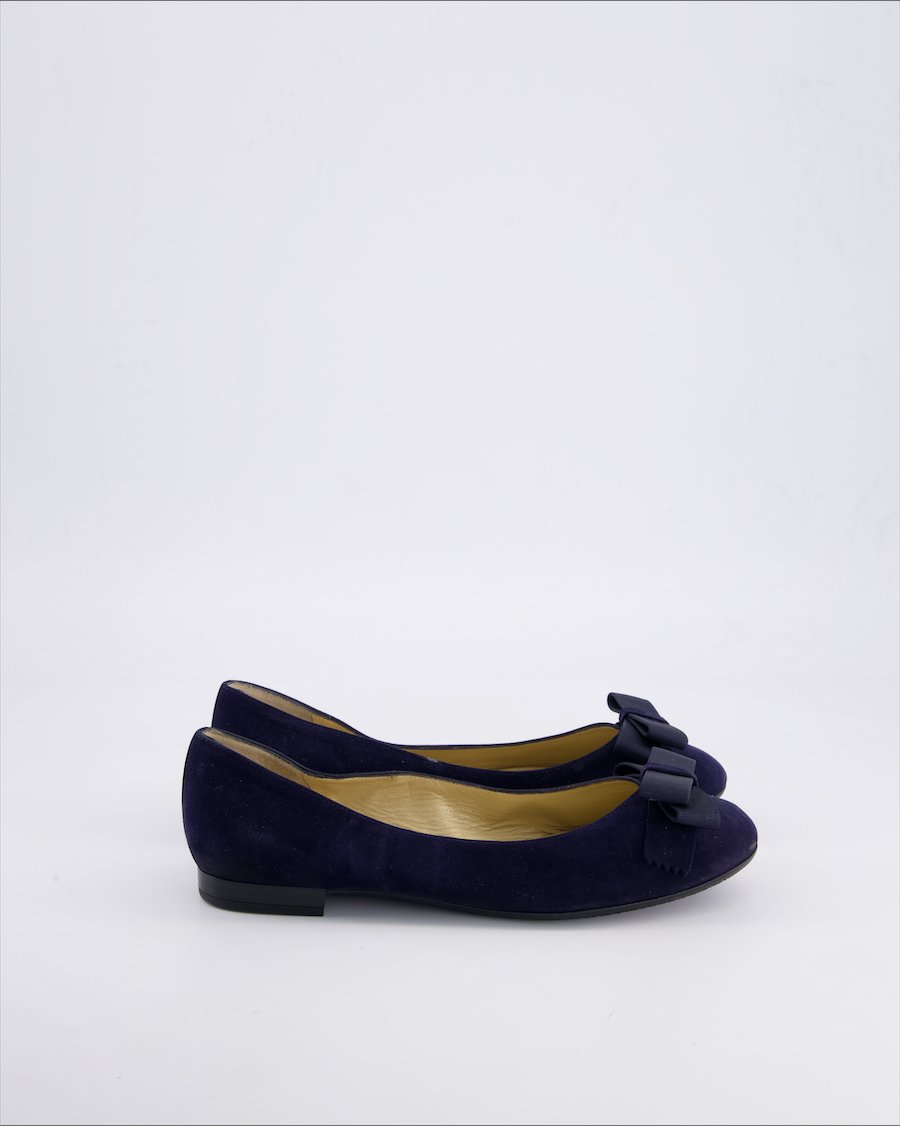 Peter Kaiser Ballerinas Suede Blue 37 EU