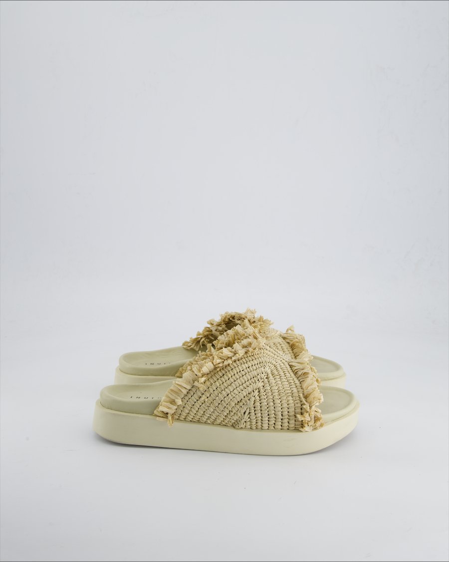 Inuikii Sandals Wicker Beige 37 EU