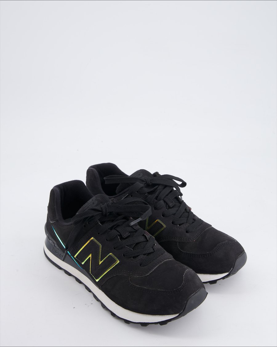 New Balance 574 Trainers Leather Black Eu 39