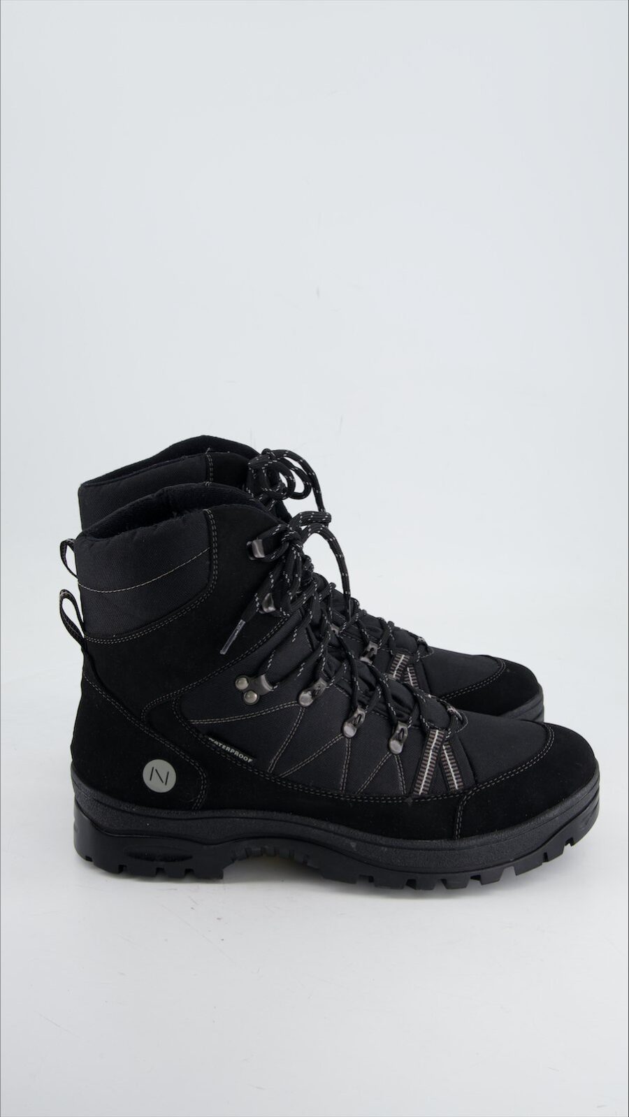 46 N Boots Suede Black