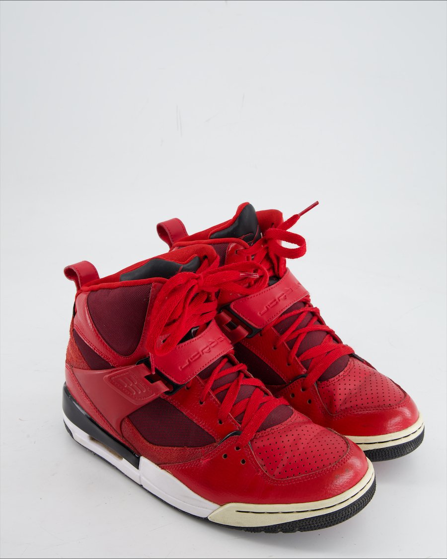 Jordan Flight 45 Trainers Leather Red Eu 41