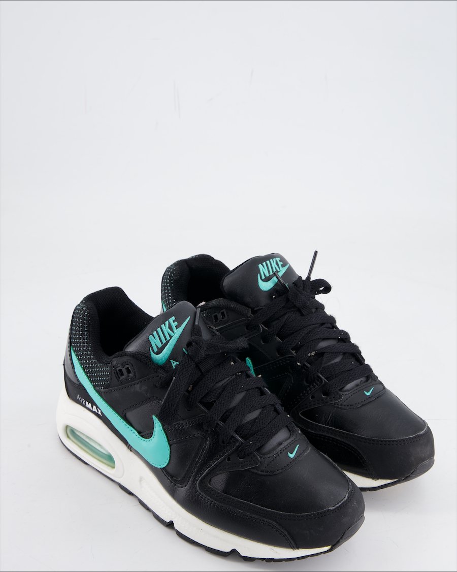 Nike Air Max Trainers Leather Black Eu 38.5