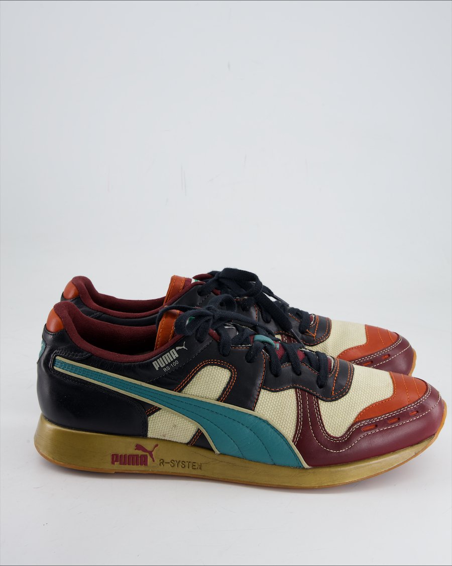 Puma RS 100 Trainers Leather Multicolour Eu 47