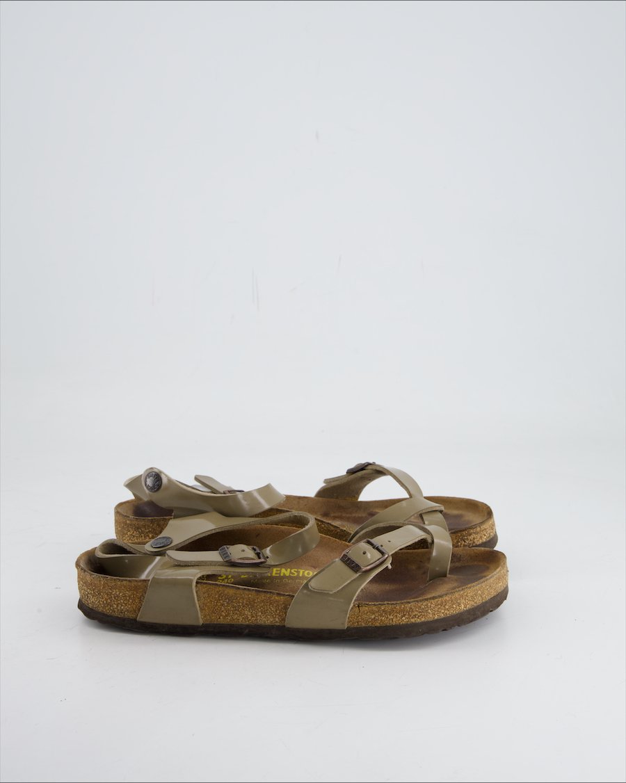 Birkenstock Sandals Leather Brown Eu 37