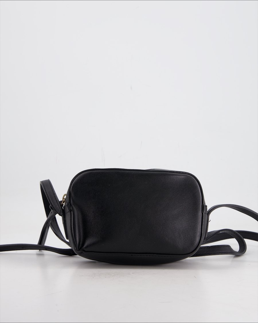 Gap Crossbody Bag Leather Black