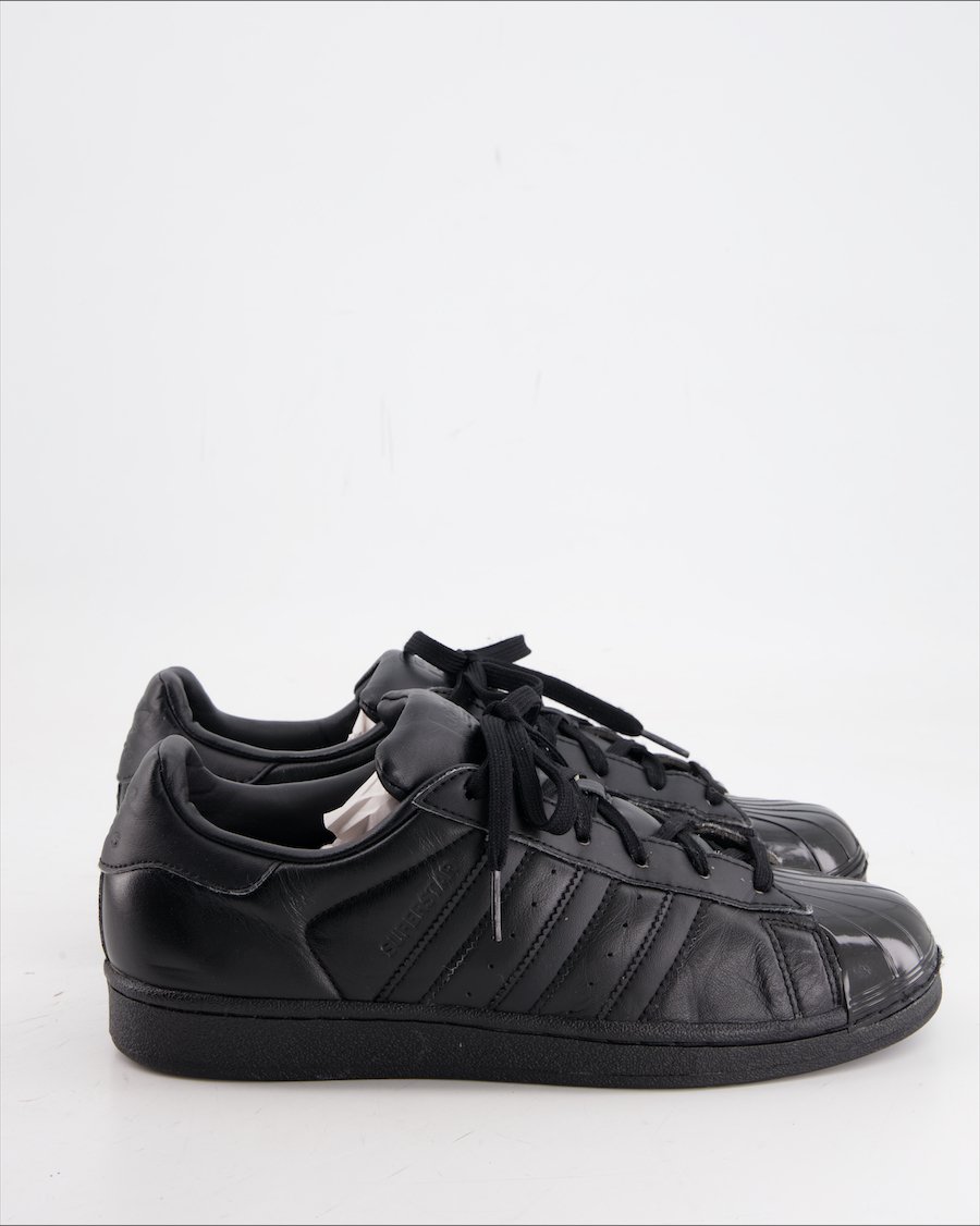 Adidas Trainers Leather Black Eu 39.5