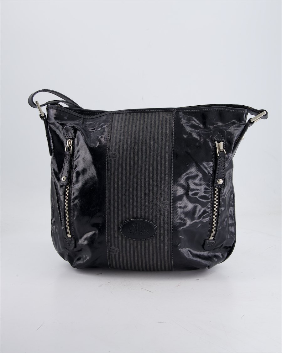 The Bridge Crossbody Bag Leather Black