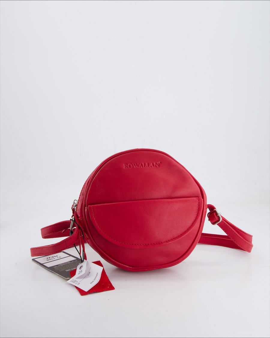 Rowallan Crossbody Bag Leather Red