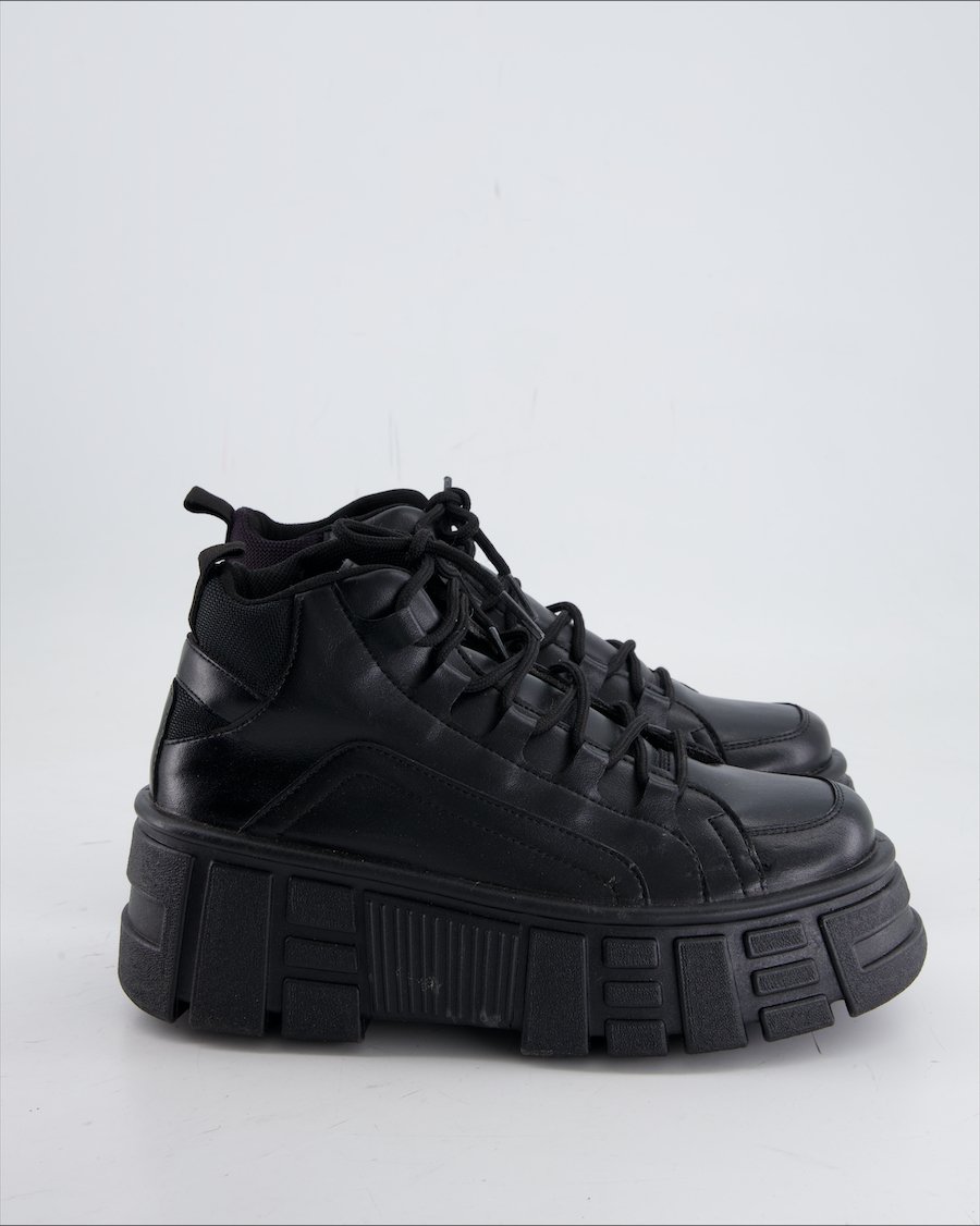 Schuh Trainers Leather Black EU 37