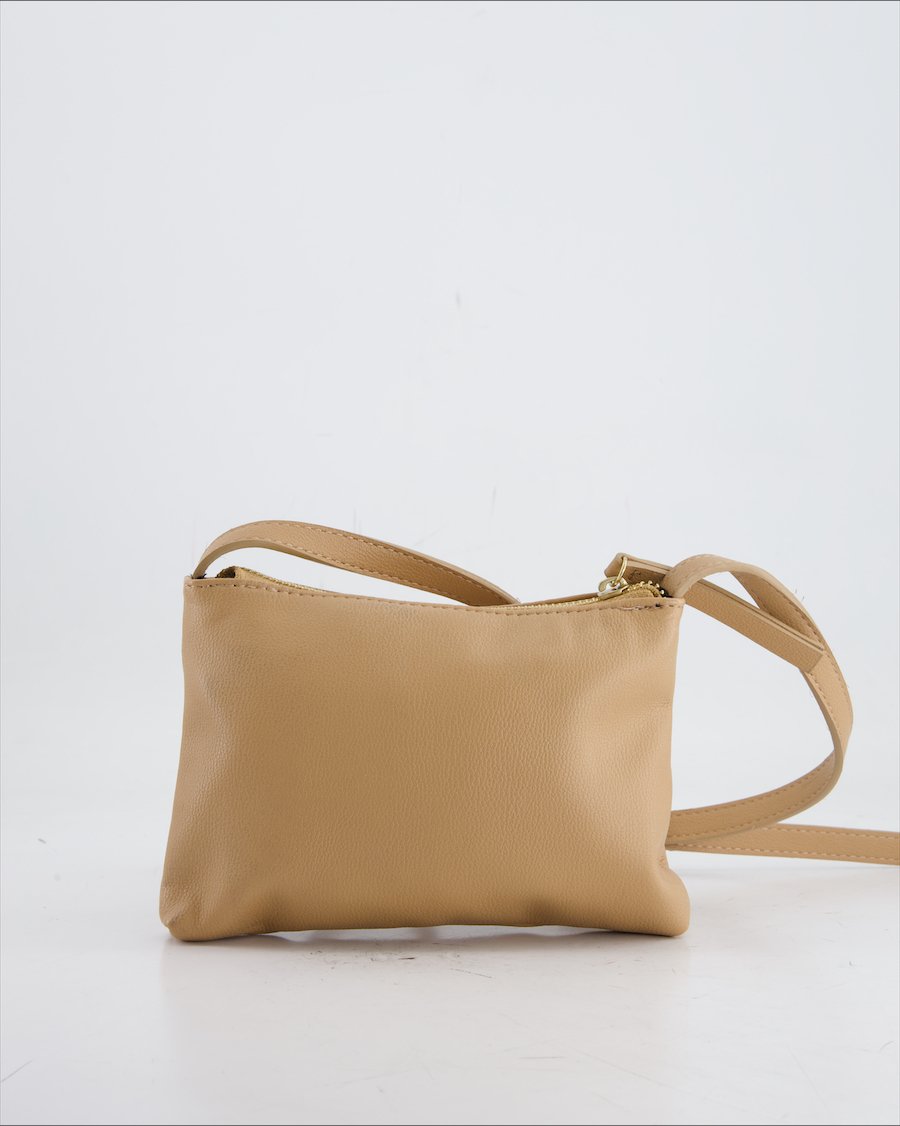 Pieces Crossbody bag Polyurethane Beige