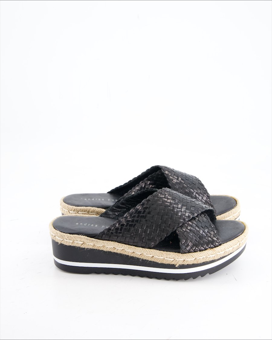 Andrea Puccini Sandals Leather Black