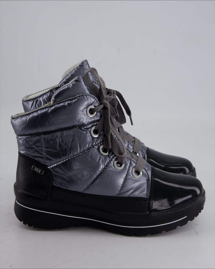 Caprice Trainers Leather Silver Eu 38