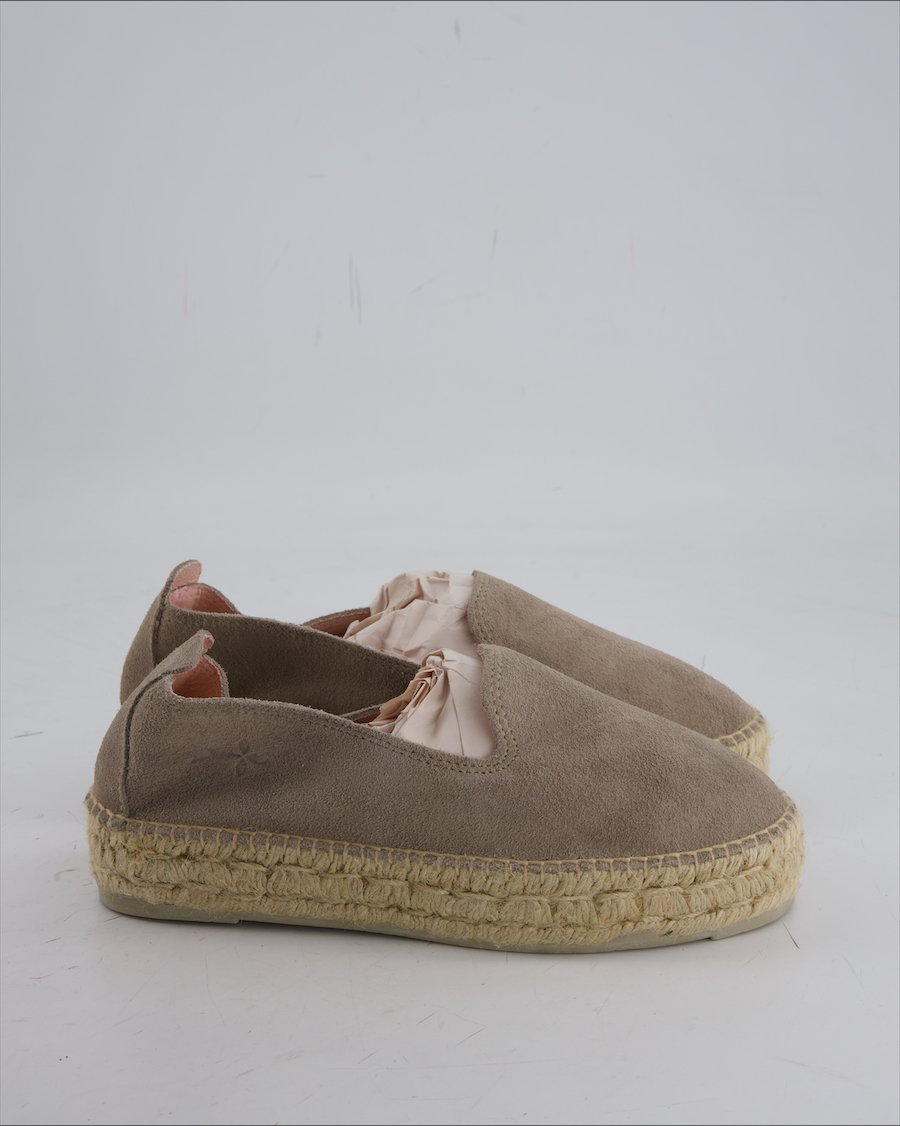 Manebi' Espadrilles Suede Beige Eu 38