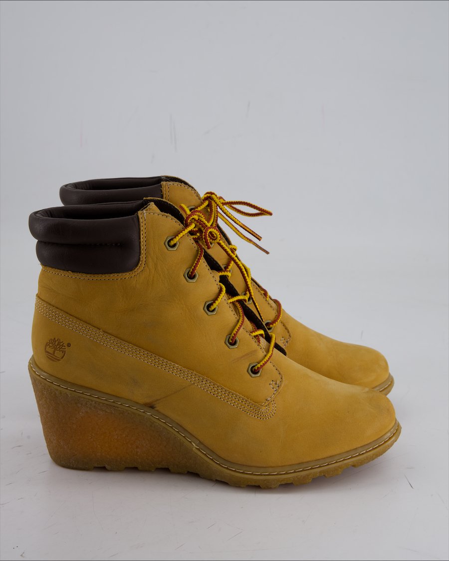 Timberland Ankle Boots Leather Camel Eu 38