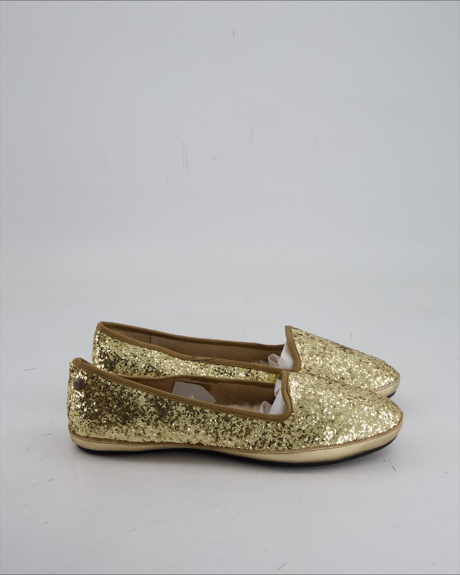 UGG Sandals Leather Gold Eu 38