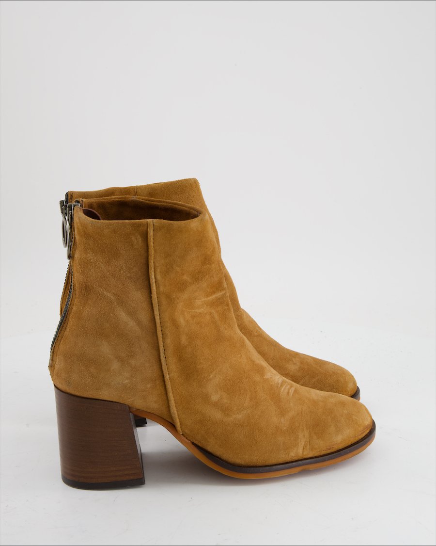 Paul Kehl Ankle Boots Suede Camel EU 38