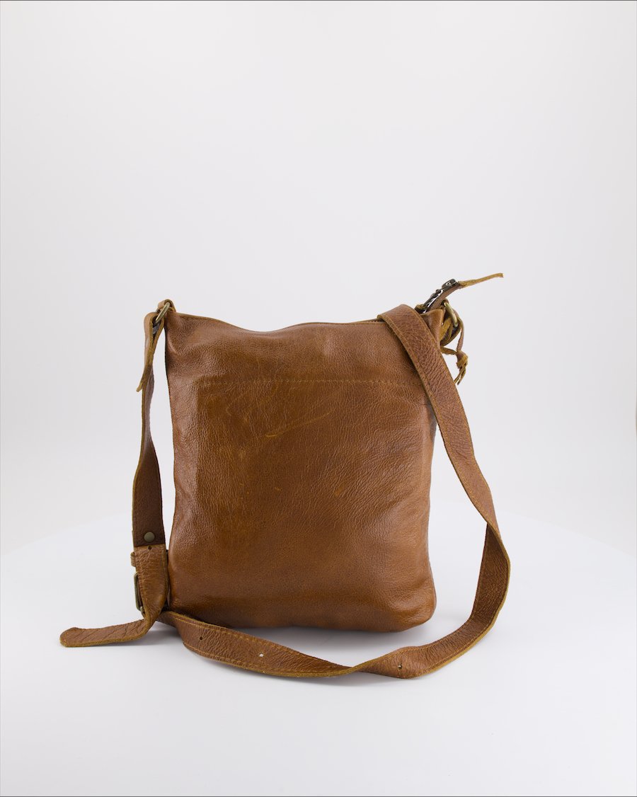 Rowdy Crossbody Bag Polyrethane Camel