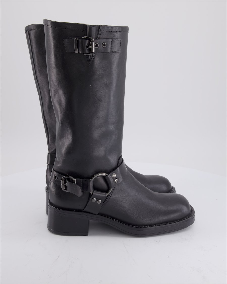 Doop Boots Leather Black EU 37