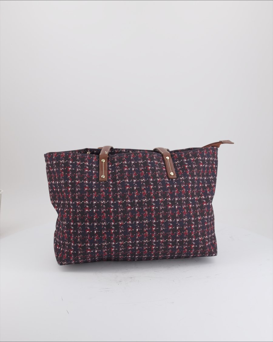 Le Tanneur Handbags Cloth Red