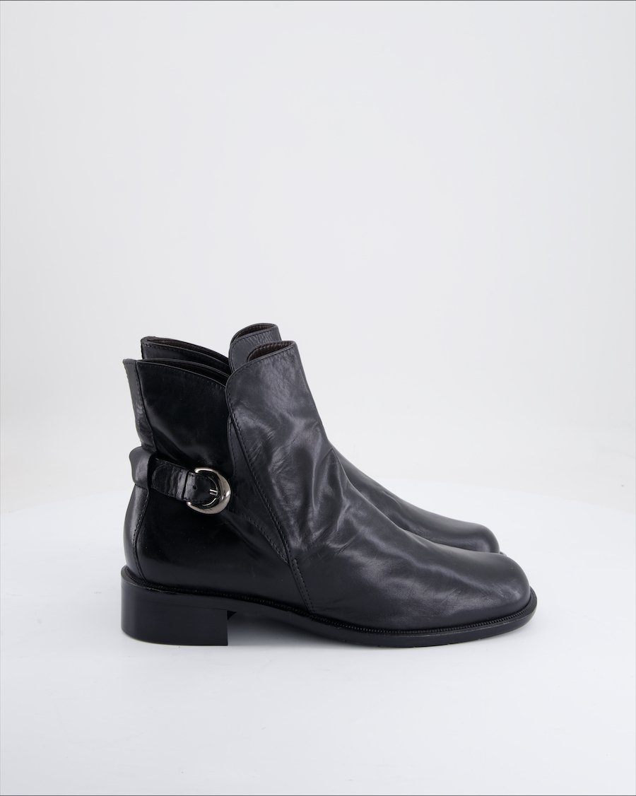 Pietro Sassi  Ankle boots Leather Black Eu 39