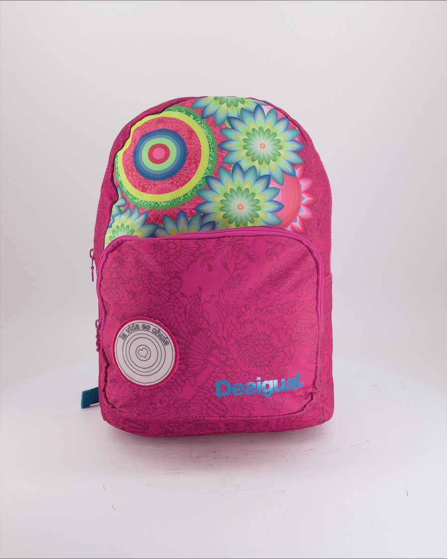 Desigual Backpack Cloth Pink