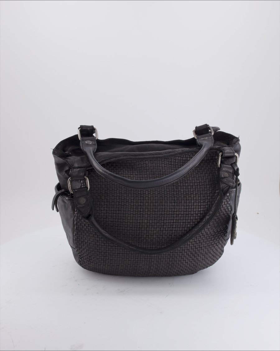 Harbour Shoulder Bag Leather Black