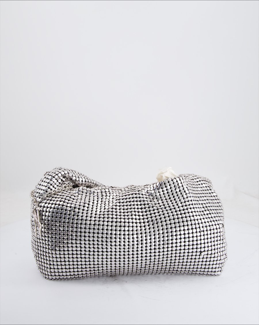 Steve Madden Shoulder Bag Metal Silver