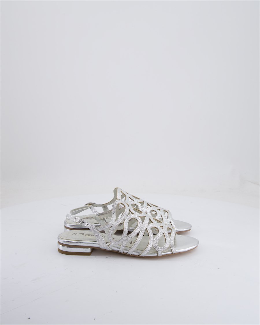 Tamaris Sandals Leather Silver EU 36