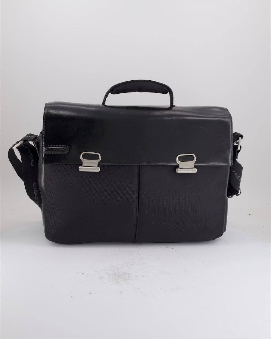 Piquadro Crossbody Bag Leather Black