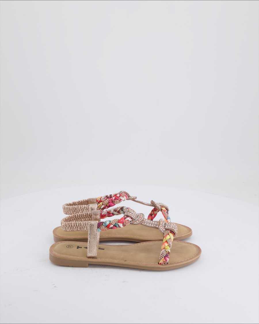 Taxi Sandals Polyurethane Rose Gold Eu 37