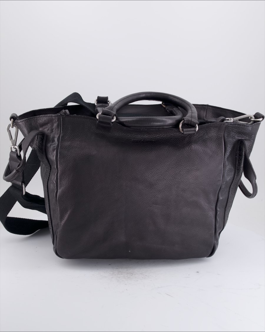 BULL&HUNT Handbag Leather Black
