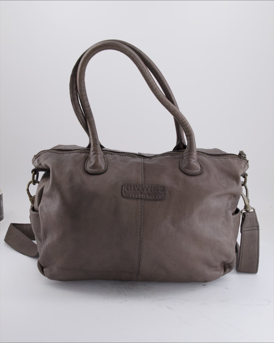 Liebeskind Shoulder Bag Leather Khaki