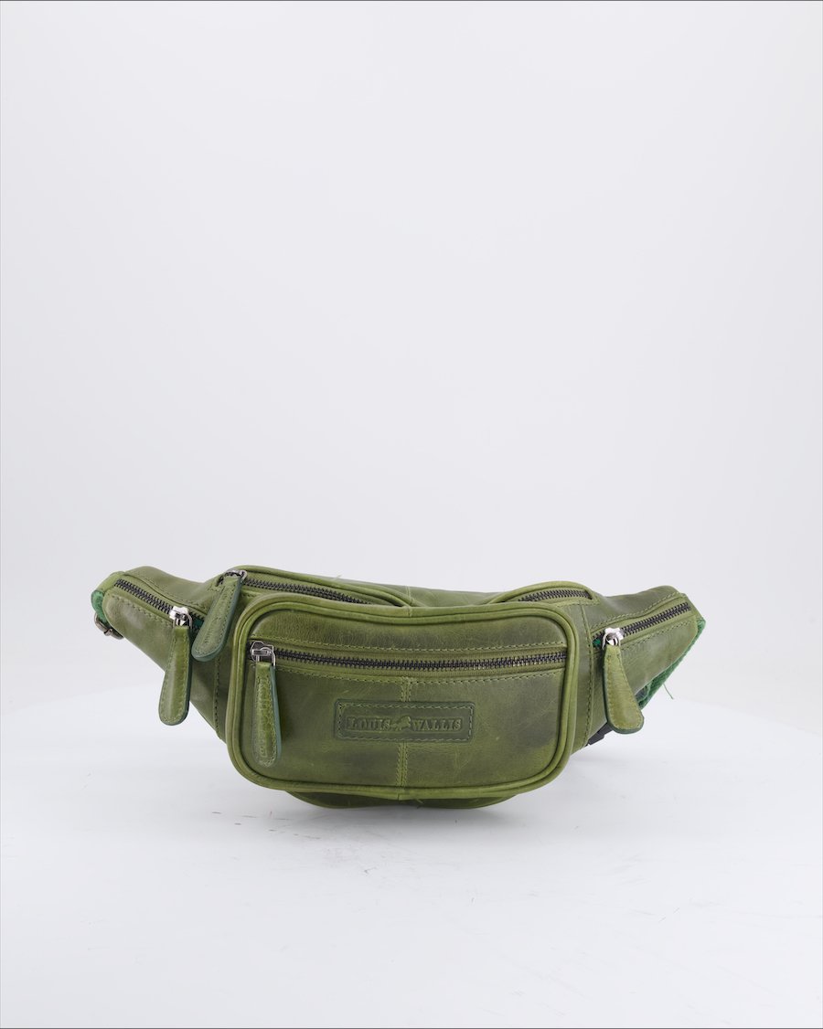 Louis Wallis Crossbody Bag Leather Green