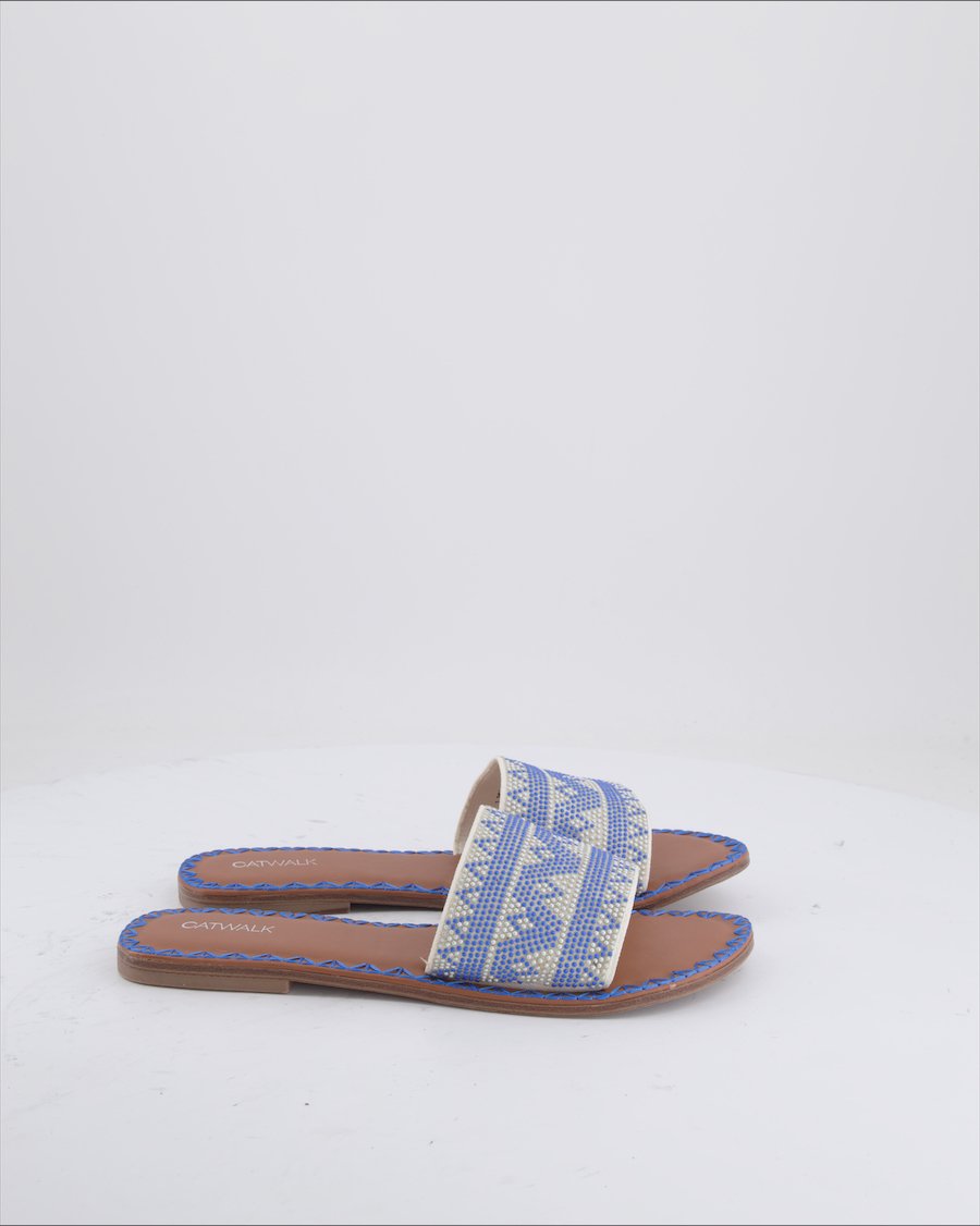 Catwalk Sandals Leather Blue Eu 39
