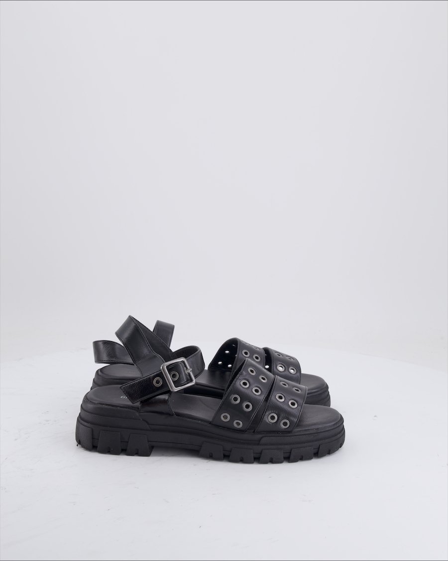 Graceland Sandals Leather Black EU 35