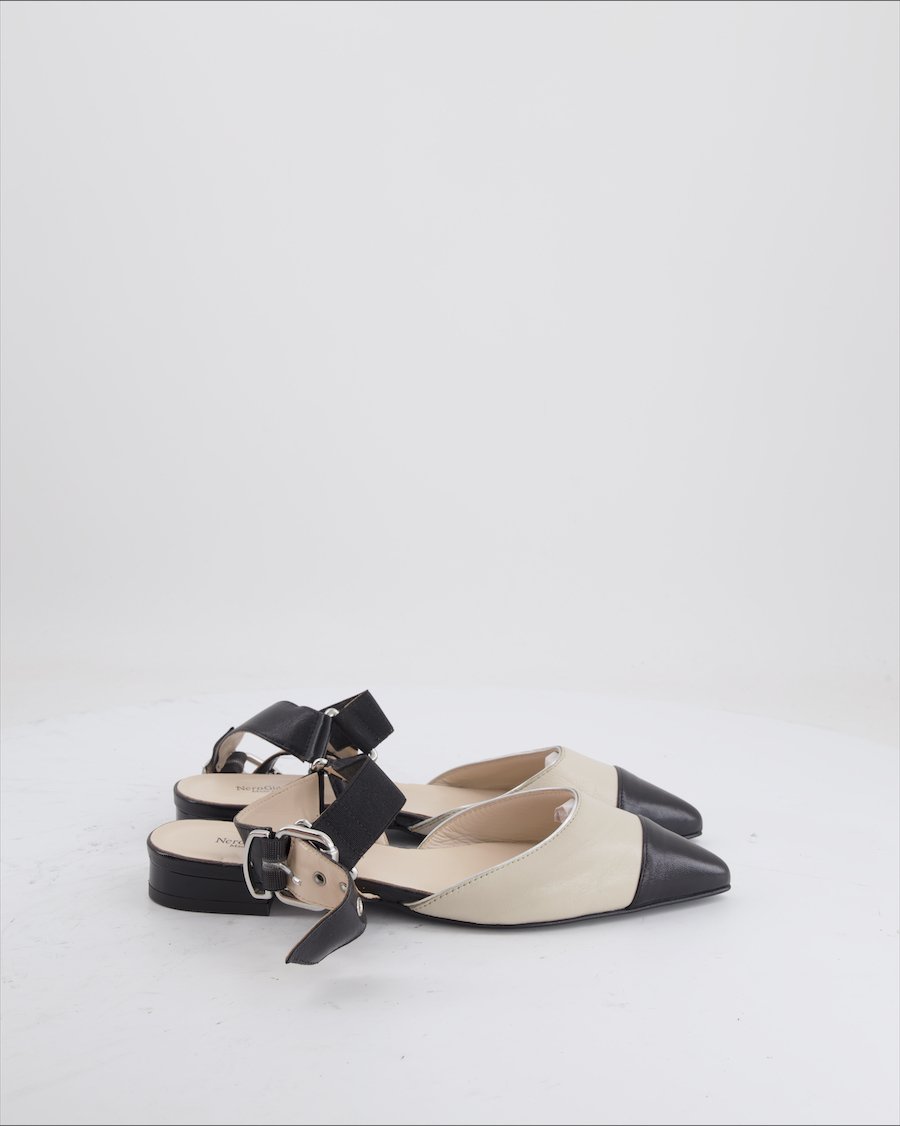 Nero Giardini Flats Leather Beige Eu 37
