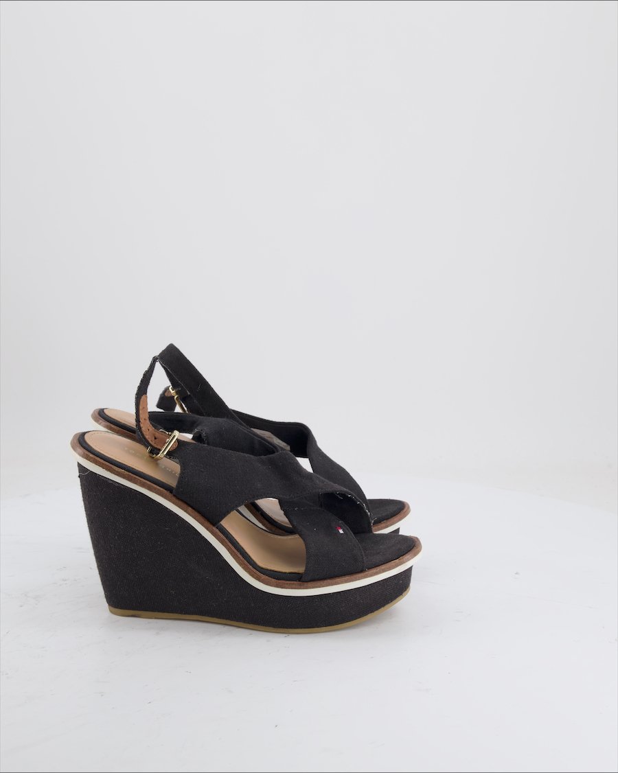 Tommy Hilfiger Sandals Cloth Black EU 38