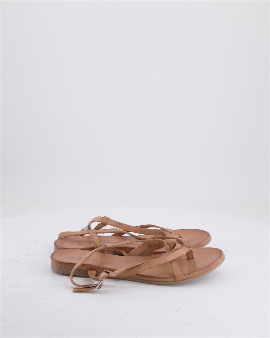 5Th Avenue Sandals Leather Camel Eu 40