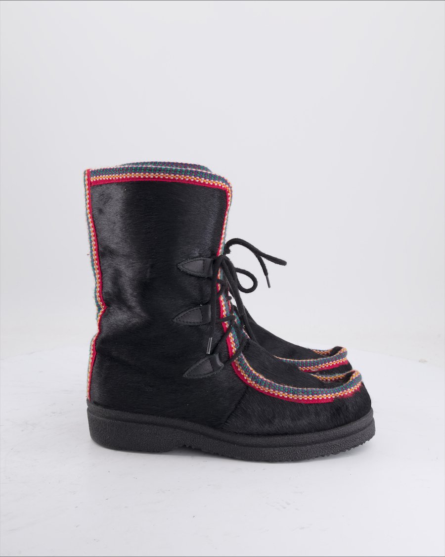 Kandahar Boots Faux Fur Black Eu 38.5