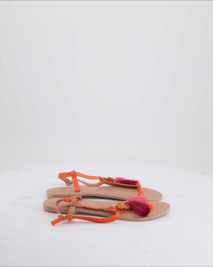 Dorothy Perkins Sandals Suede Orange Eu 38