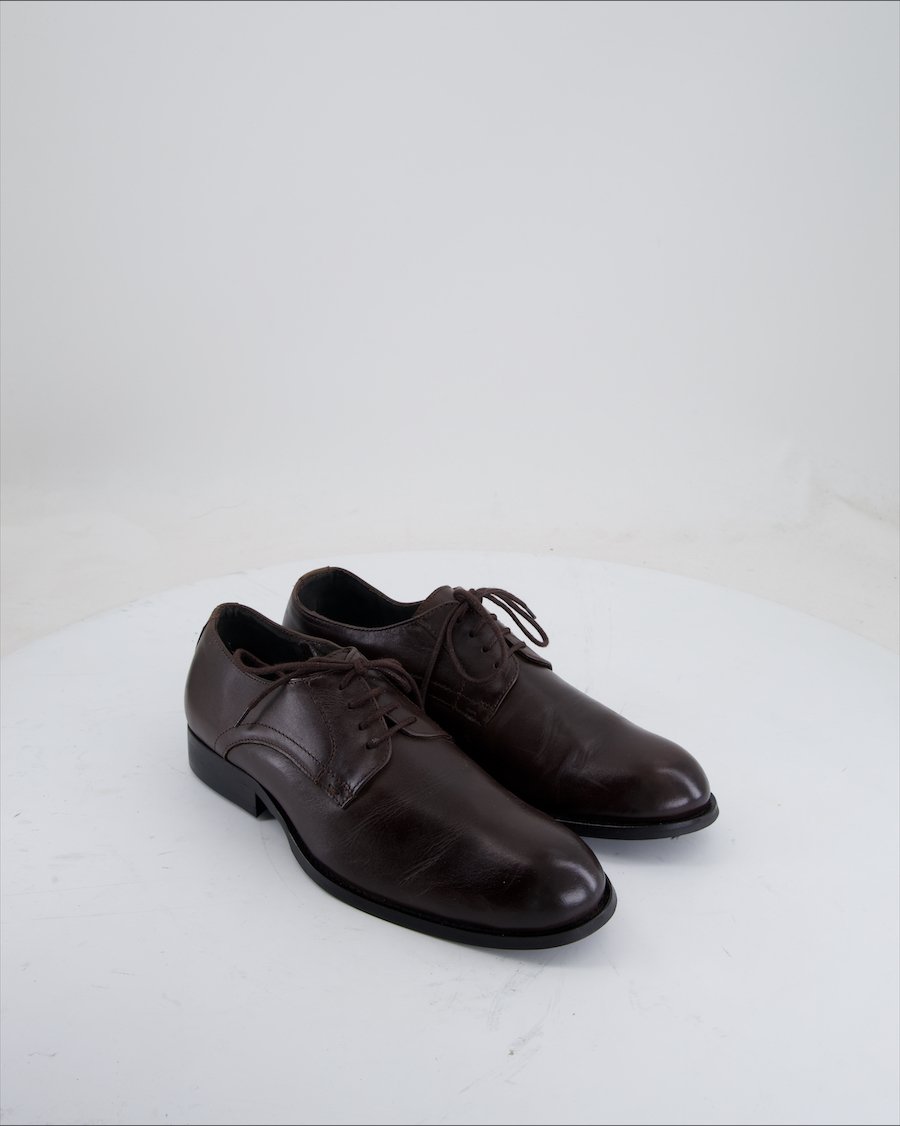 Martinique Lace Ups Leather Brown