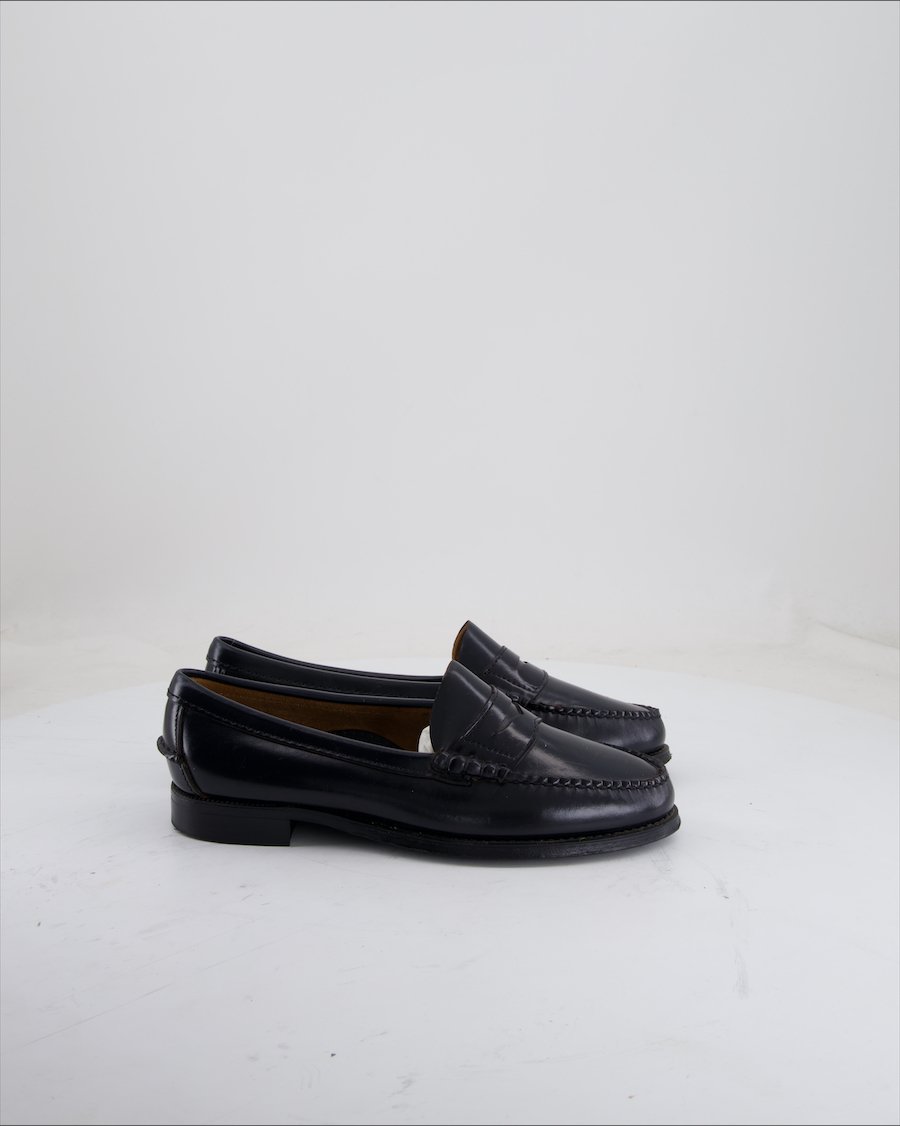 Sebago Flats Leather Black Eu 40.5