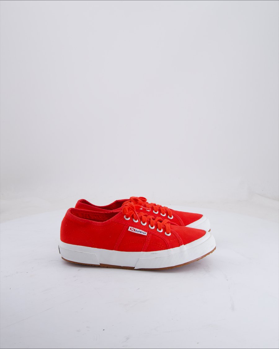 Superga Trainers Cloth Red Eu 39